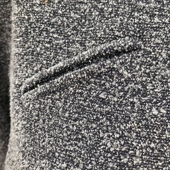 Dana Buchman grey stretch Moto top jacket 10 - Picture 12 of 16